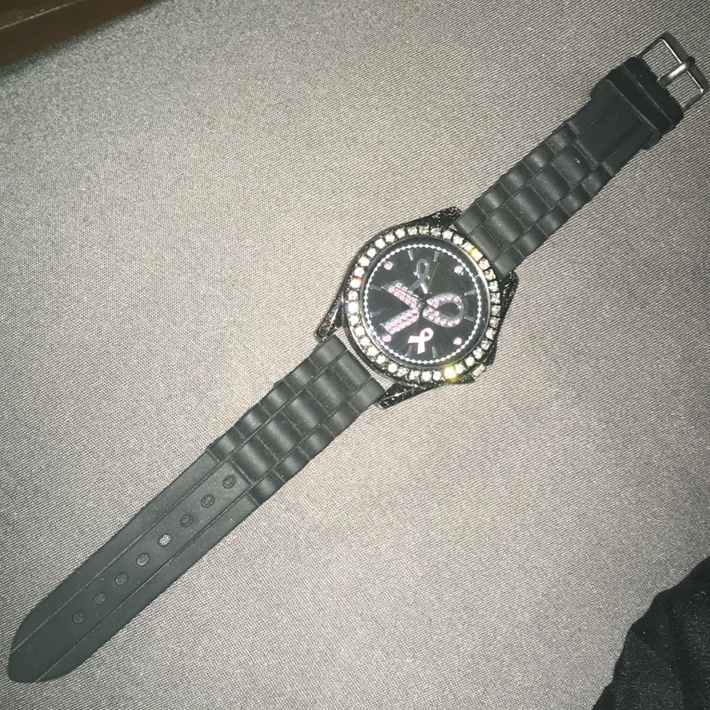 NWOT Breast Cancer Awareness watch